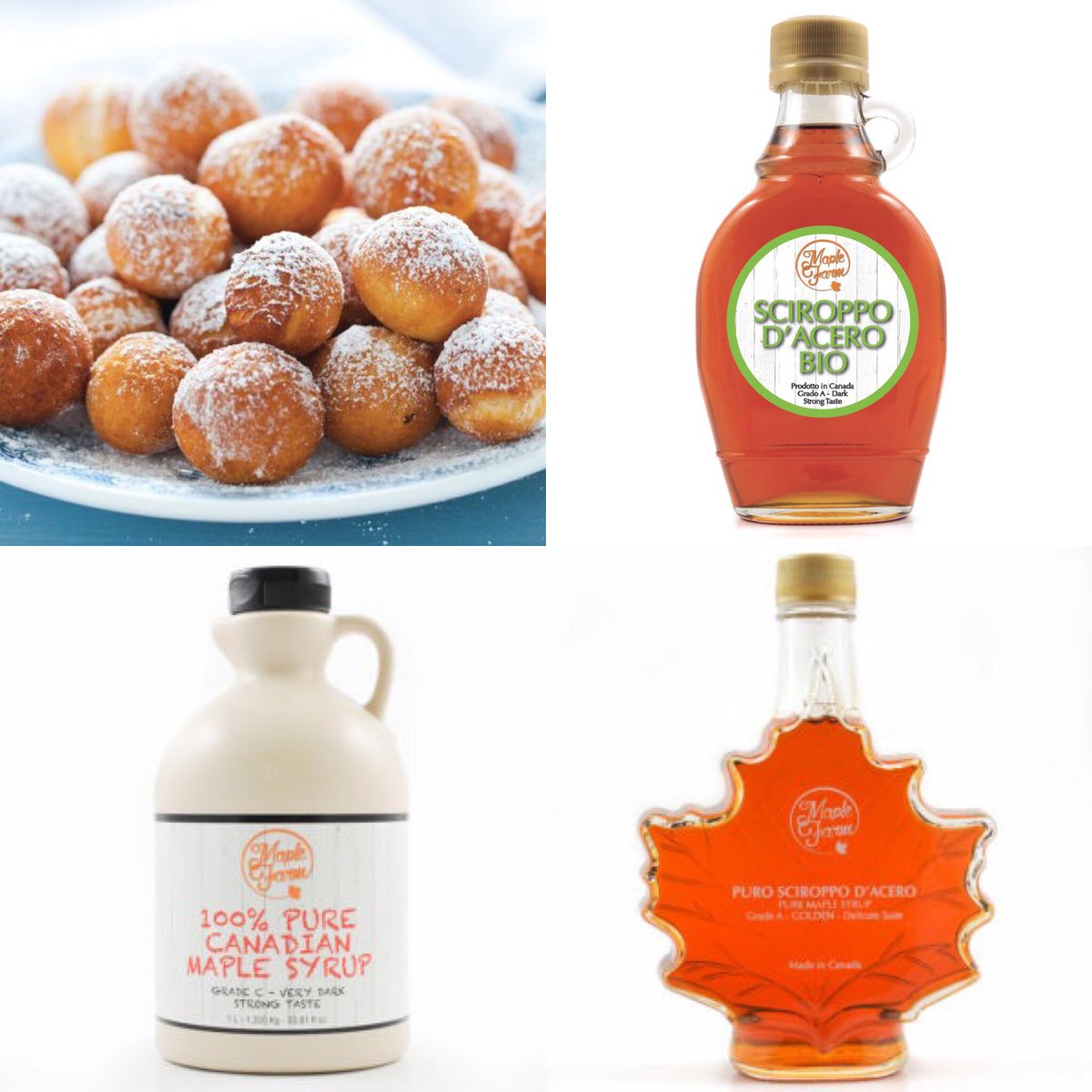 #castagnole di #carnevale? Noi le prepariamo con l’immancabile #sciroppodacero per un retrogusto inaspettato... maplefarm.it/ricette/castag…