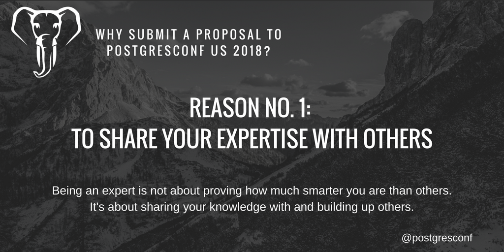 PostgresConf tweet media