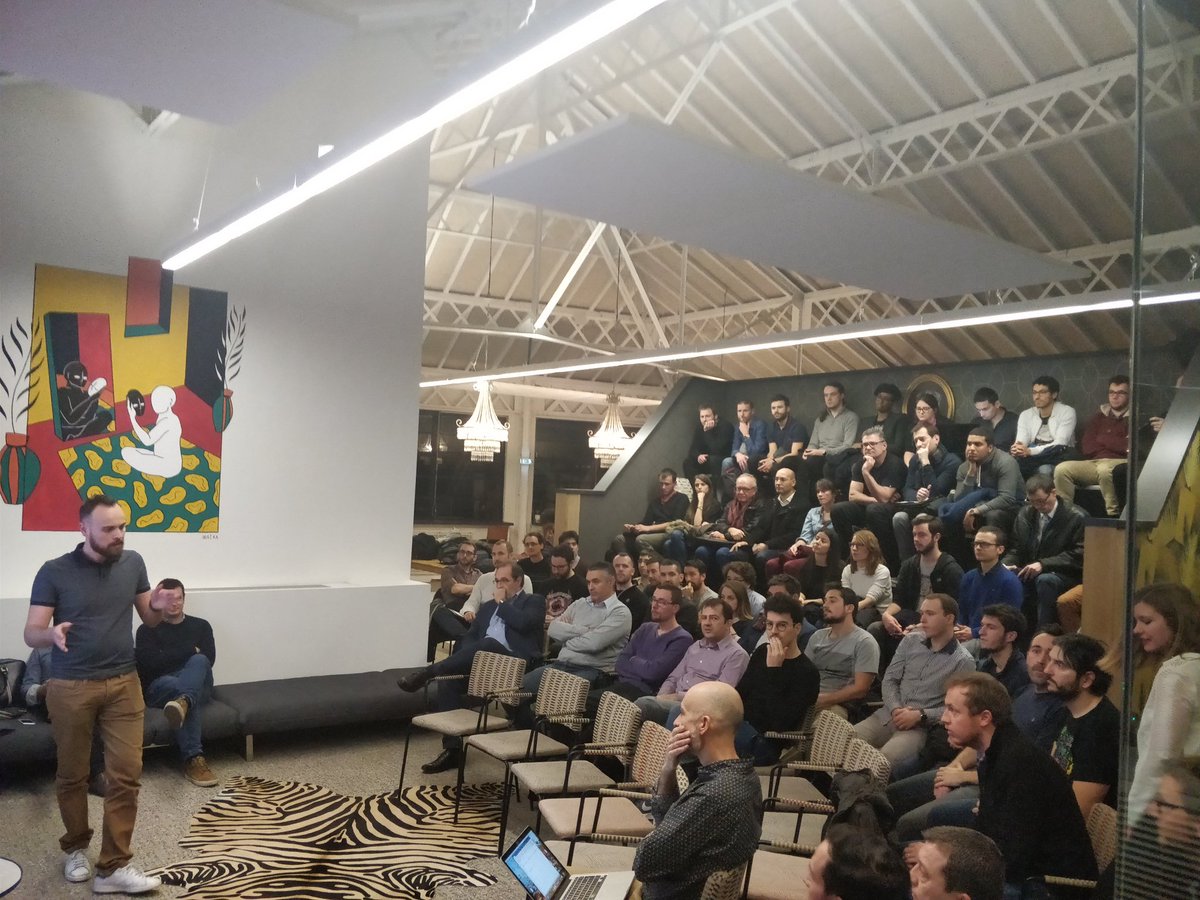 Stuffi_fr's tweet photo. C'est parti pour le premier #MeetupHardware Lyon de l'année.  Merci à toutes les personnes qui font vivre les évènements depuis 3 ans : @Rtone_IoT @Holi_Official @livosphere. Et merci à @NowCoworking pour l'accueil ❤️ https://t.co/Rdtii7uEg2 https://t.co/UaqmsnK0Sn
