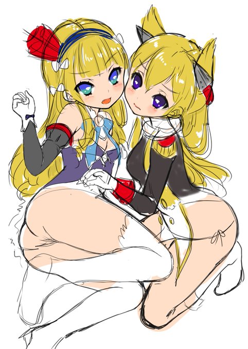 この2人が可愛過ぎてヤバイ!女王様のパンツってどんなんだろう?とりま90分くらい描いたから今日は終わろう
#アズールレーン  #アズールレーン勢と繋がりたい 