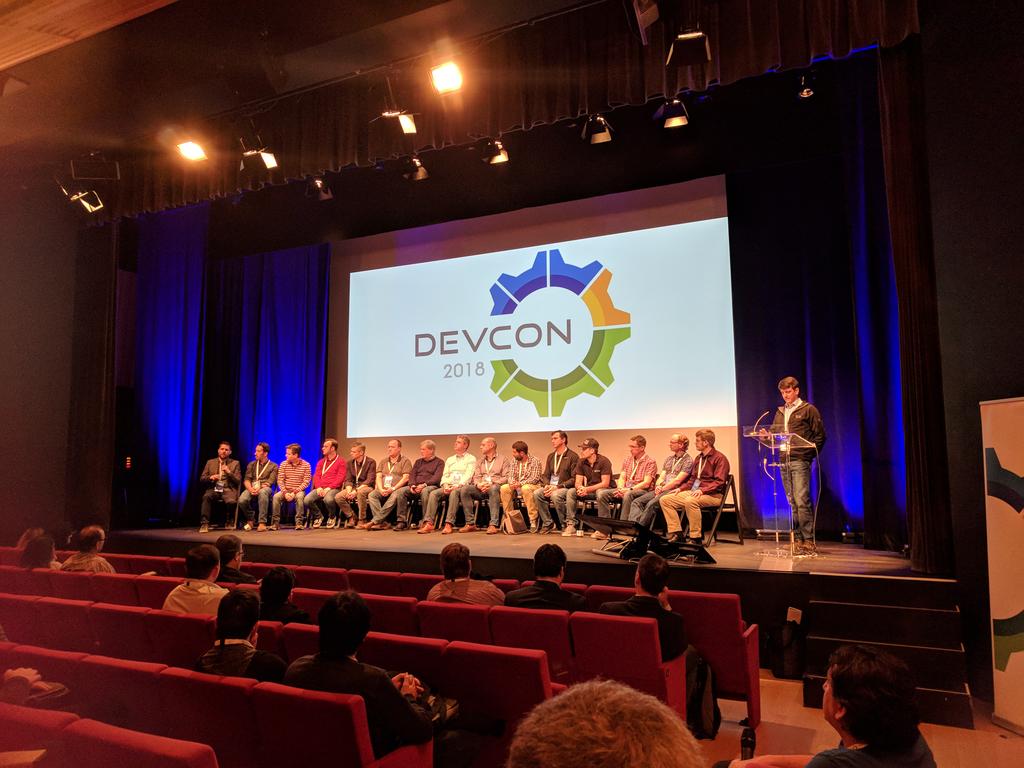 aviriel's tweet photo. Looks like there are no women in Alfresco to be on the stage #alfrescodevcon https://t.co/fBnu2aQiFy