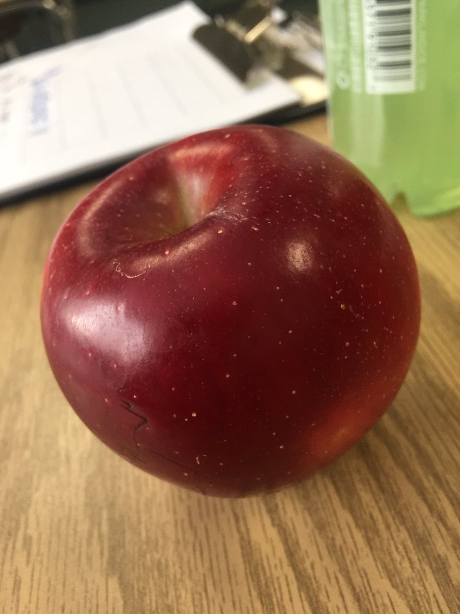 SenoraHowe's tweet image. Never fails to make me smile #applecrunch