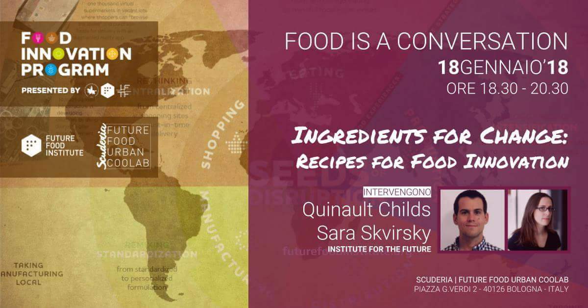 ClaudiaLarix's tweet photo. #Gamification and #FoodInnovation: during @Ffoodinstitute "#Food is a conversation", @iftf is explaing us how game and interactive tech can teach and support us to eat better and for a better #planet.
As well as #Shezam for #Food. 

#PokemonGo #foodinpro #fiac #foodtech #agtech https://t.co/i1uaqXYU2M