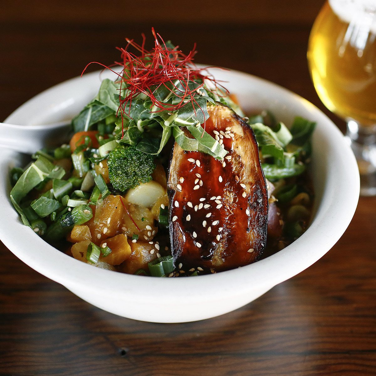 BestOfFlag's tweet photo. We're vegging out at SoSoBa in Flag with the SUV (So, You're Vegan) Bowl. #Foodie #Flagstaff #Vegan https://t.co/kqEk8fJtEF