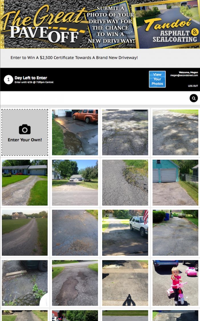 secondstreet's tweet photo. Want to learn more about that driveway makeover contest @julie_foley is talking about? Here's the case study: https://t.co/BA4L2D00YT #secondstreetlab https://t.co/Yu06xOLbBJ
