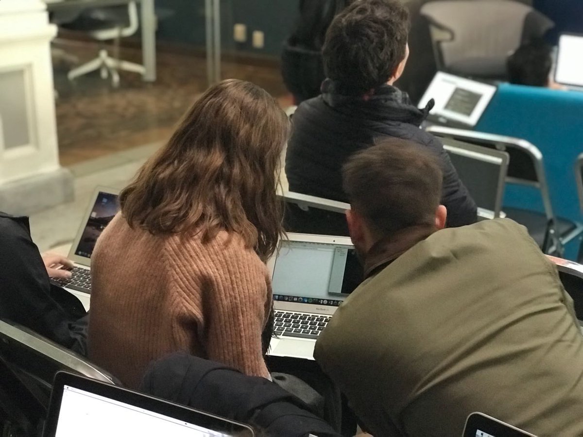 h1_copilot's tweet photo. We’re starting the year with @facebook #TechCenterCDMX activities 💻 Today we’re learning programming with #LeWagonMexico https://t.co/P0HP54KgzO