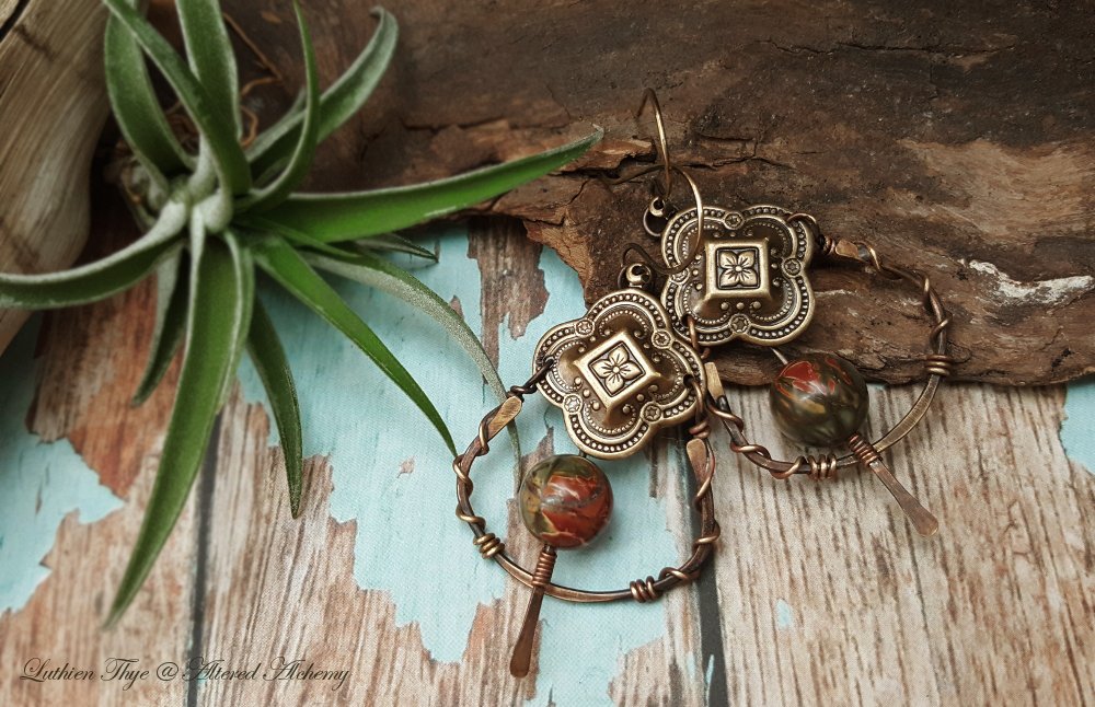 luthienthye's tweet photo. This piece of #artearrings is up on my #etsy! #Handmade inspired by #nature. 
https://t.co/Hk57fn9Oys https://t.co/O9YXR6CWmX