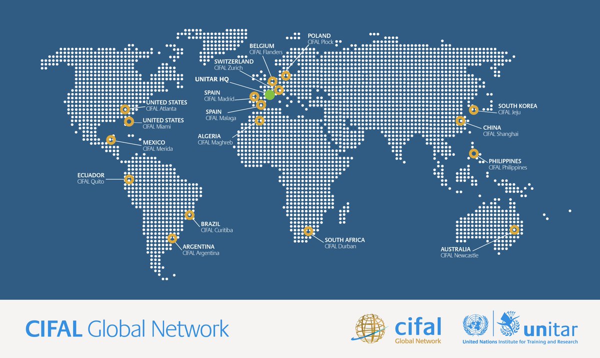 Welcome to the family CIFAL Miami and CIFAL Malaga!

Read more: cifal-flanders.org/cifal-global-n…

#unitar #CIFALGlobalNetwork #Agenda2030