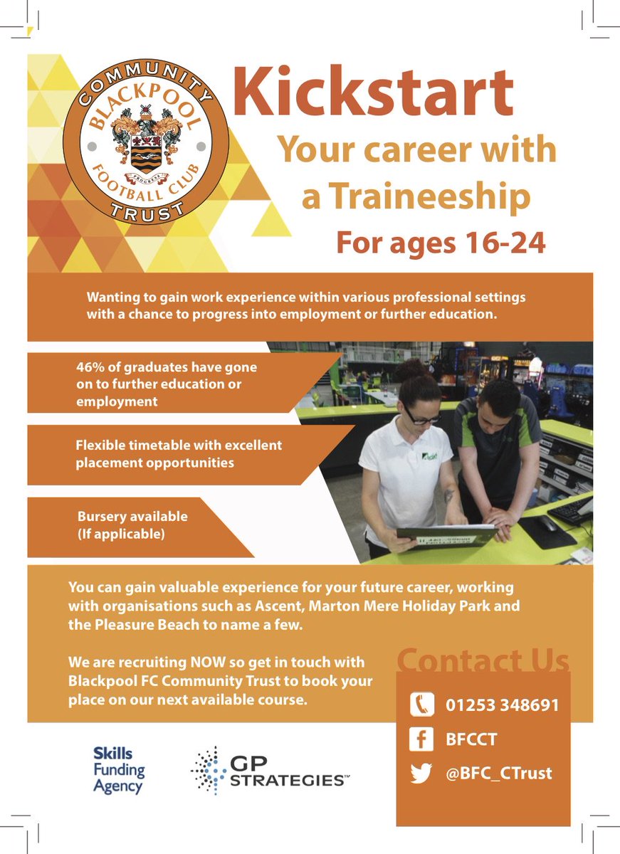 Blackpool FC Community Trust tweet media