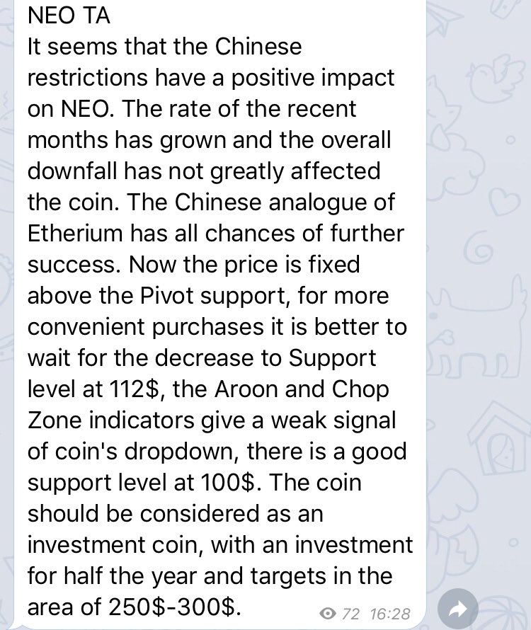 thewolfof_btc's tweet photo. Neo #neo 
-
$btc $eth $ltc $neo $omg $xrp $bch $gnt $xtz $xrp $etc $dash $dgb $nxt $xmr $xvg $bcc $bnb https://t.co/DjJZN0sEz1