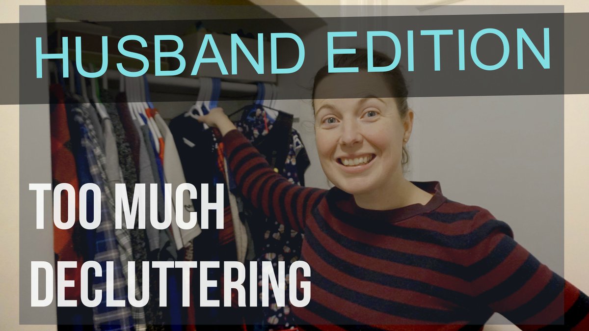 thenotbusylife's tweet image. The men's half of our small shared closet gets a tour/decluttering/shopping list.  #minimalism #konmari #livesmall bit.ly/2DglT6C