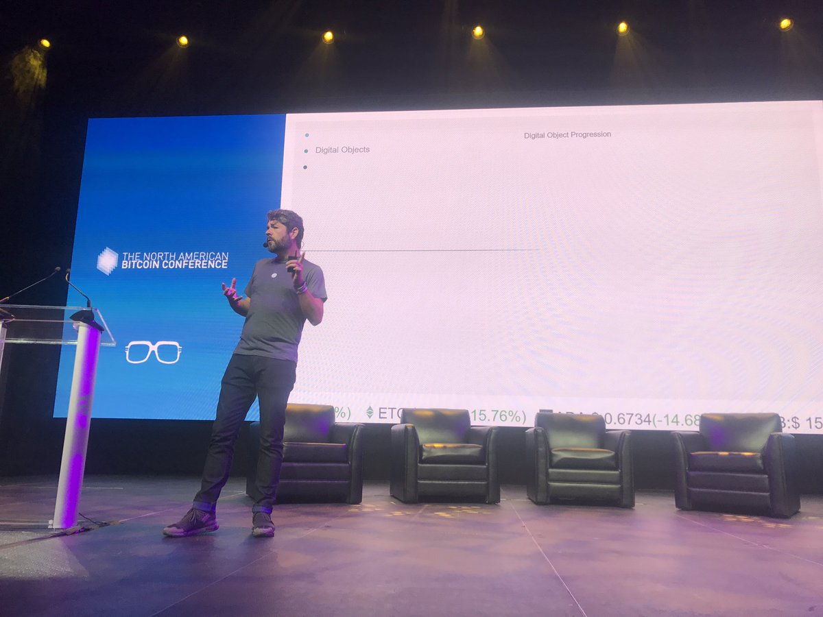 cryptomanran's tweet image. Craig Sellars, founder of Tether assures us that Tethers are backed by USD at the North American Blockchain conference.