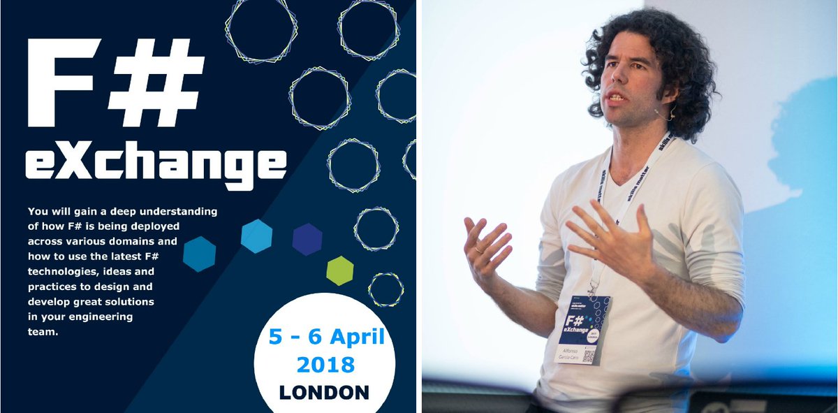 skillsmatter's tweet photo. Can't wait to hear from #keynote and @FableCompiler creator @alfonsogcnunez at #fsharpx 2018 (5-6 April)! https://t.co/hPPcXyFCyM #fsharp https://t.co/7TvIqdni2j