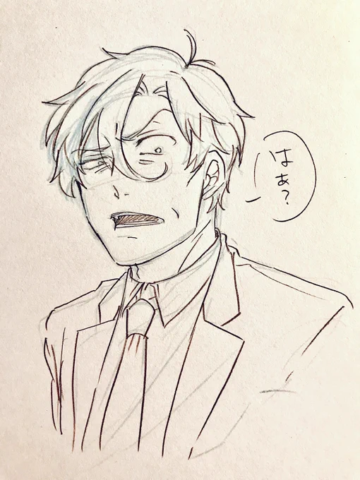 こういう表情描くのが一番楽しい 