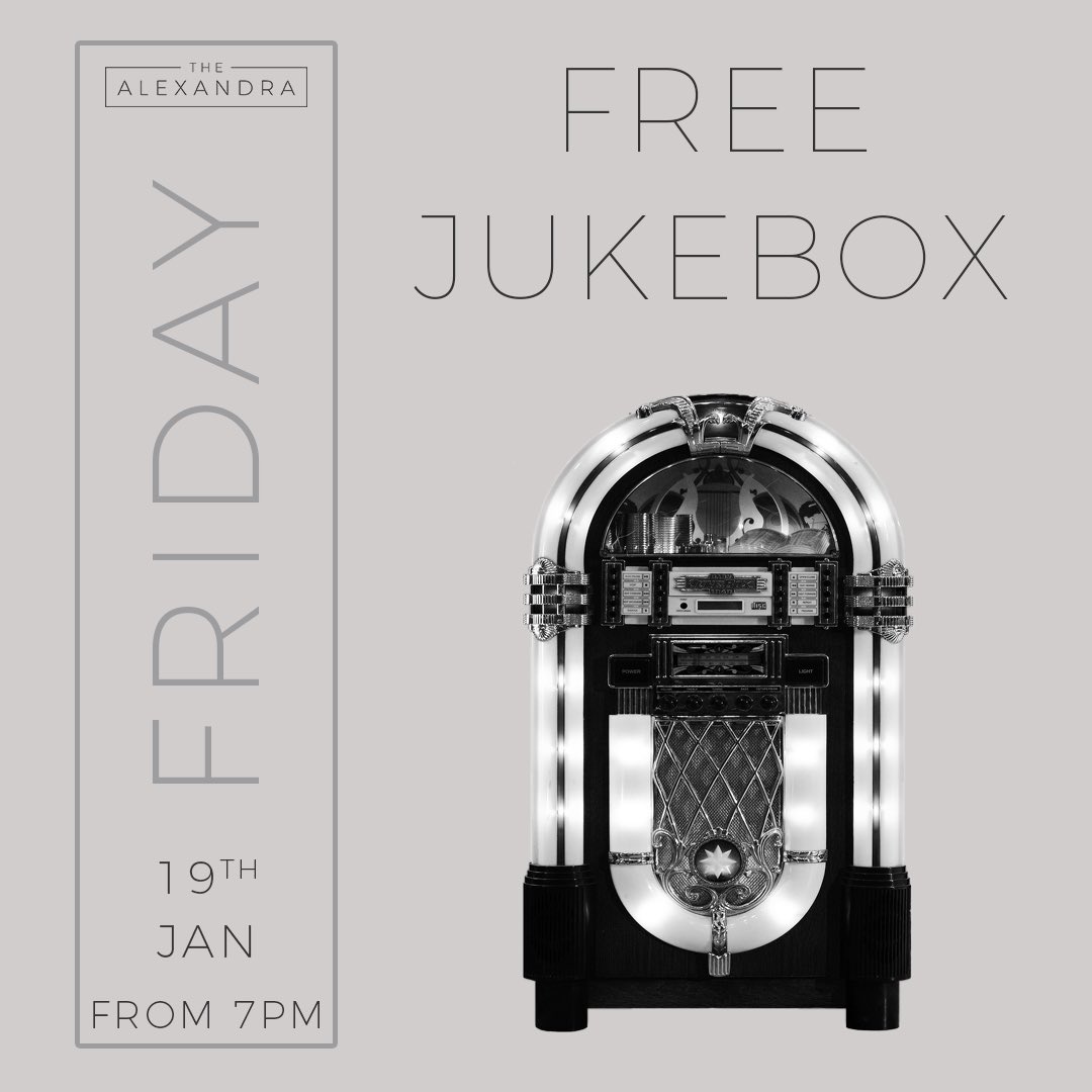 alexandra_pub's tweet photo. This weekend at The Alex 🎵 #LiveMusic #FreeJukebox #WhatsOn #Farnborough #Weekend #January #FarnBiz https://t.co/YgWfoT4pbg