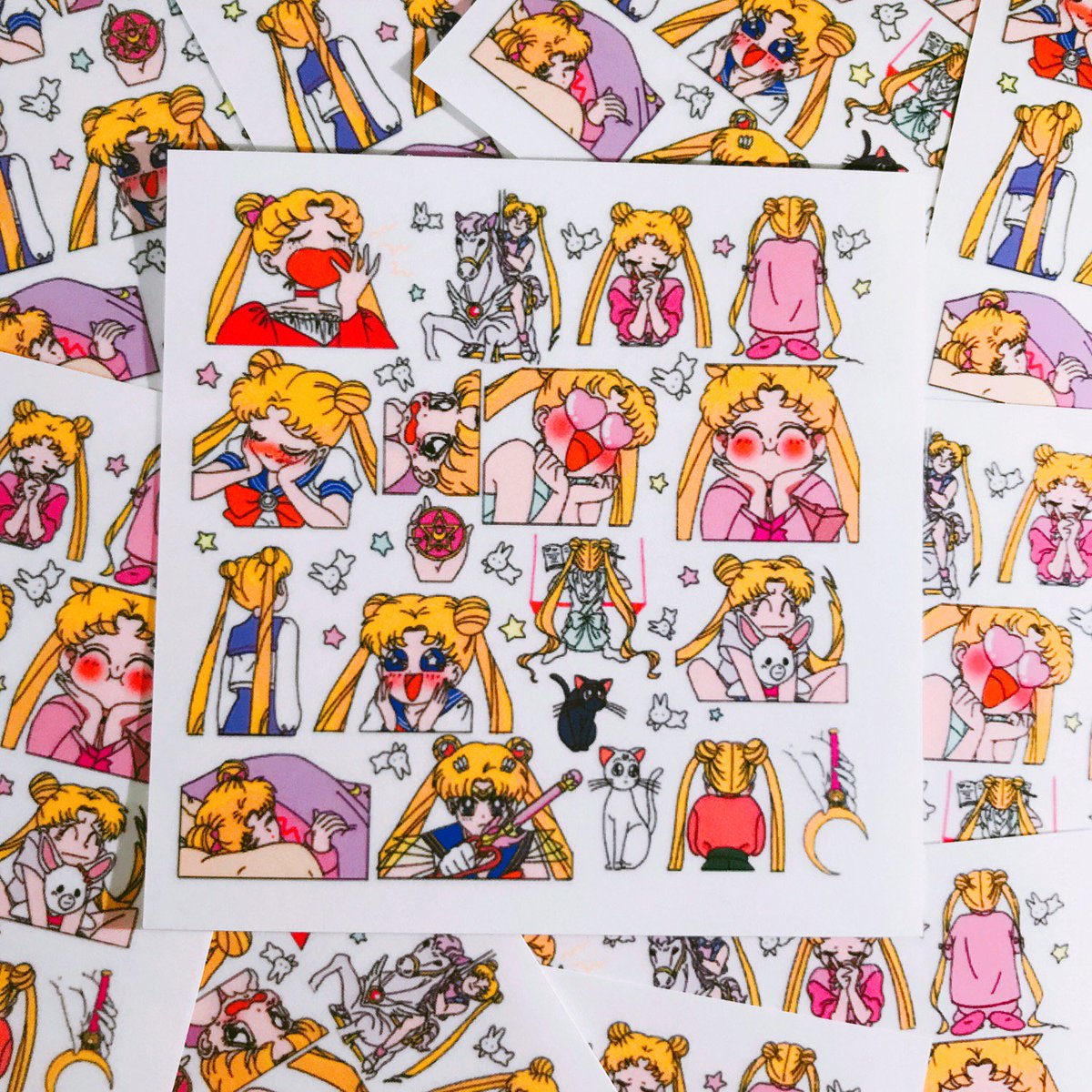 미소녀 전사 세일러문 스티커 통판🐥…" - @backmill_00, [하이큐 스티커 통판중]🌼백밀🌼's ... - 1200 x 1200 jpeg 365kB