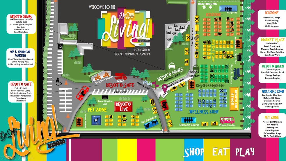 NEW SITE MAP

Be sure to #register by this Friday to get the $75 #EarlyBird Fee! #Foodtrucks, #LiveMusic, #Entertainment, #BounceHouses, #RockClimbingWall, #KongSlide and so much more!