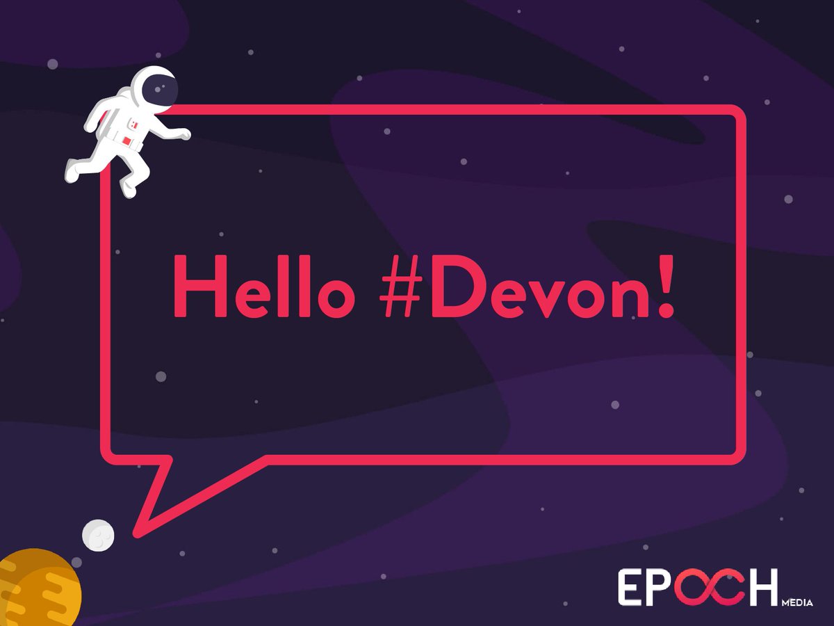 A warm welcome and hello to all #Businesses in #Devon. We look forward to connecting with new people on Twitter and see what everyone's up to. #Webdesign #GraphicDesign #Barnstaple #devonhour #NorthDevon #Bideford #Exeter