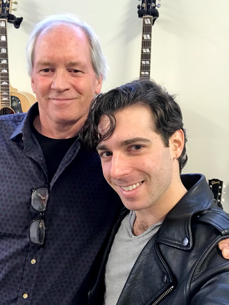 JoshTaerk's tweet photo. Always great getting to catch up with my friend #DavidBower at @gibsonguitar 🇬🇧! 

#ThursdayThoughts https://t.co/UP7bgMIuDP