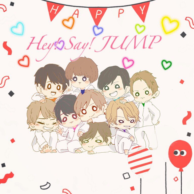 しいたけ Hey Say Jump はじめて9人描いたぞーーーー 疲 Heysayjump Jumpイラスト 山田涼介 伊野尾慧 有岡大貴 知念侑李 岡本圭人 八乙女光 薮宏太 高木雄也 中島裕翔 T Co Tfa5ugif06 Twitter