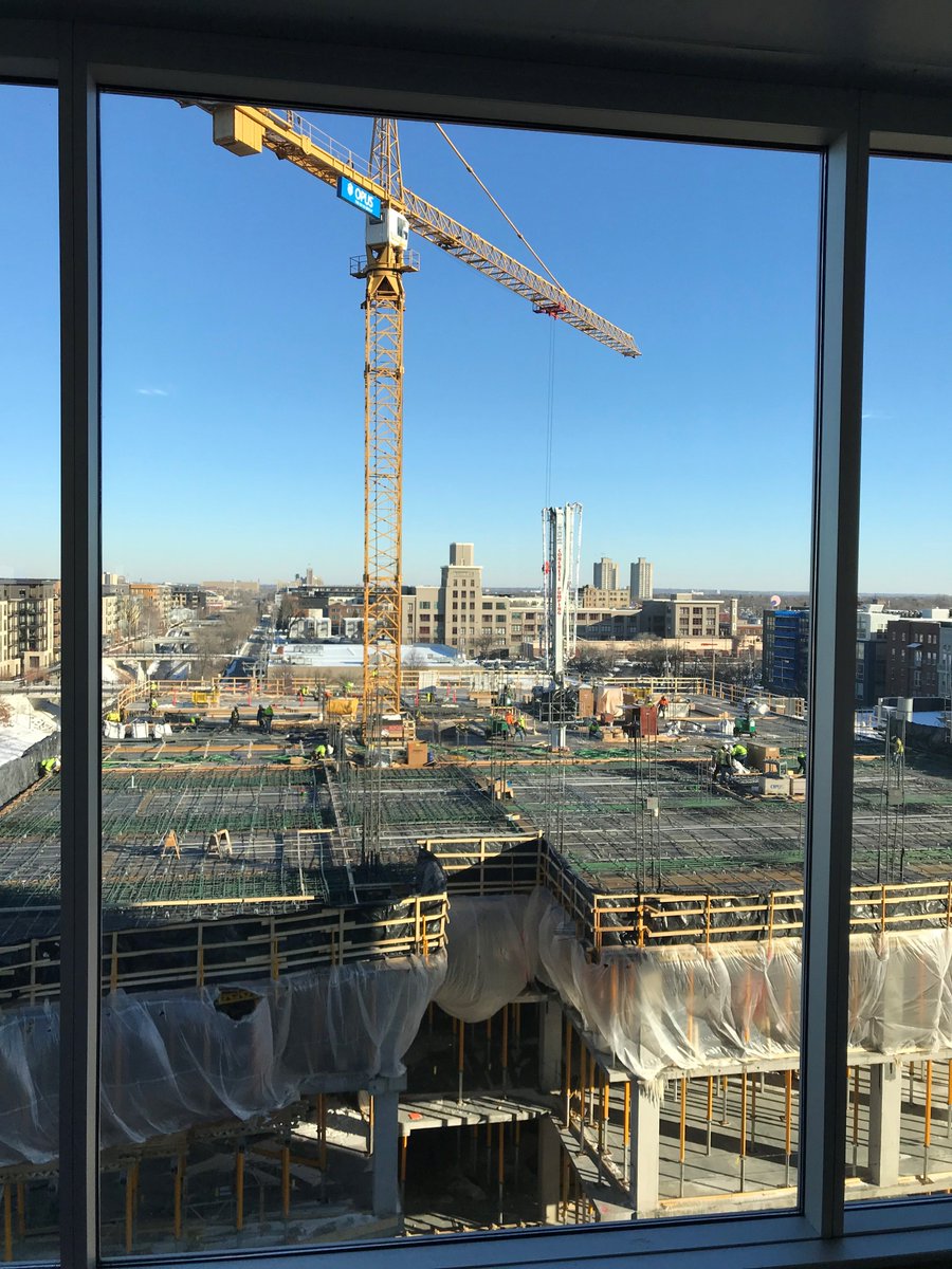 Mitch_Hugdahl's tweet photo. Solid progress being made on @ackerberg's Mozaic East project. Excited to see the final product! https://t.co/PYlRm6F40G