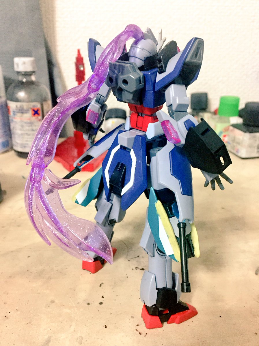Masa趣味 オリジナルのディナイアル ガンダム取り敢えず形になりました ᴗ و あとは塗装 W ガンプラ