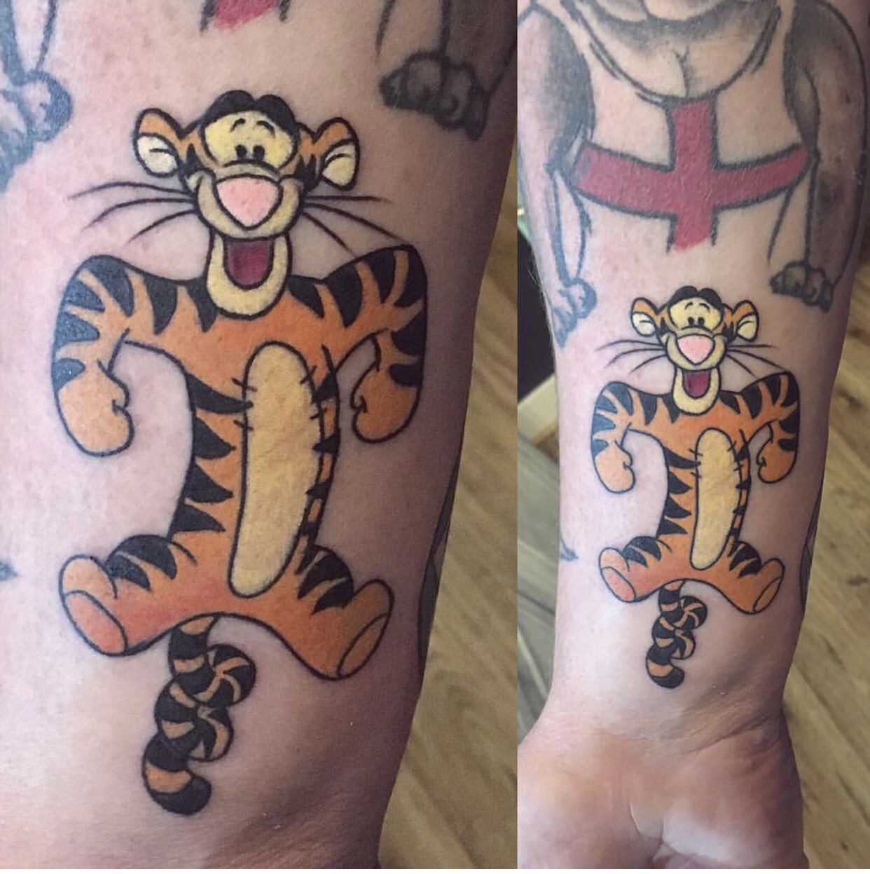 Tattoo uploaded by Bobbi Laine  Vintage Tigger  Tattoodo