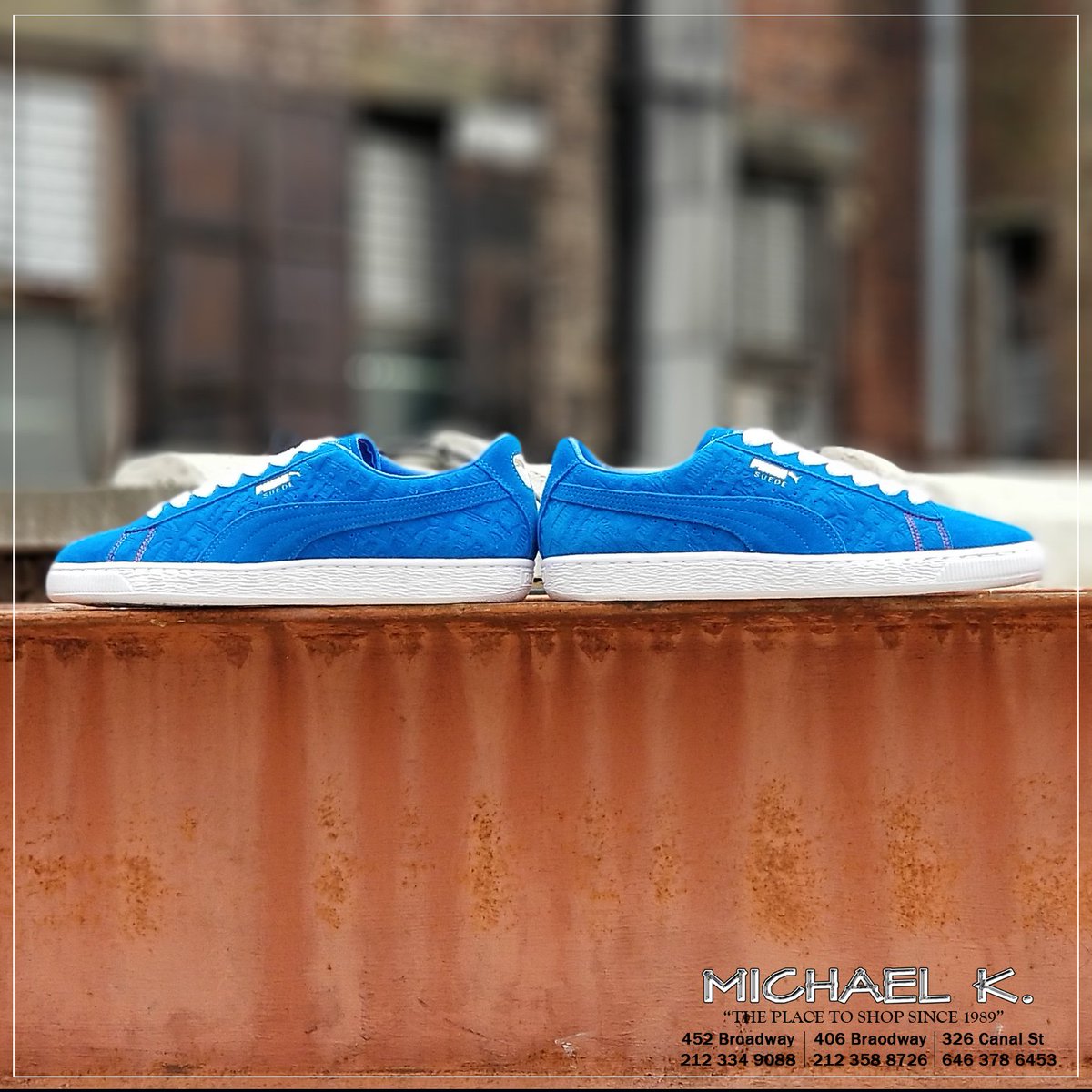 michaelksoho's tweet photo. Puma Suede Classic Paris is now available #Puma #50 #Paris https://t.co/JBvAIZNaPq