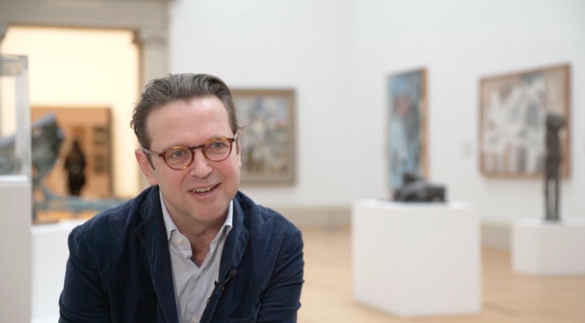 TheArtNewspaper's tweet photo. Video: What are the Tate Britain director's plans for the museum? The Art Newspaper meets Alex Farquharson https://t.co/JH3U3ETwvZ @Tate https://t.co/cM8427oQQp