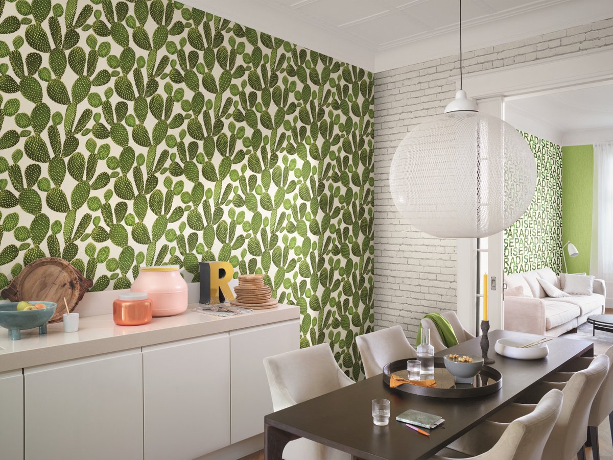 Rasch markasının Freundin II #duvarkağıdı koleksiyonu ile sıra dışı mekanlar yaratın! hannahome.com.tr/duvar-kagidi-k…