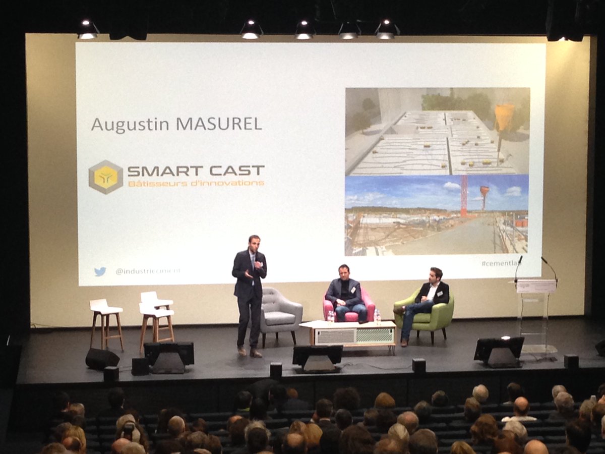 Cim_Beton's tweet image. #StartUp #SmartCast Le coffrage des planchers 2.0 #AugustinMasurel @LaFrenchFab #CementLab