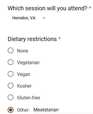 Badger_Fi's tweet photo. Hey @ekahau and @jolla I am looking forward to brushing up on some ESS on January 31st in Herndon!  I do ask your kind consideration for my dietary needs though cc: @JussiKiviniemi https://t.co/XAZ0ZT1OYo