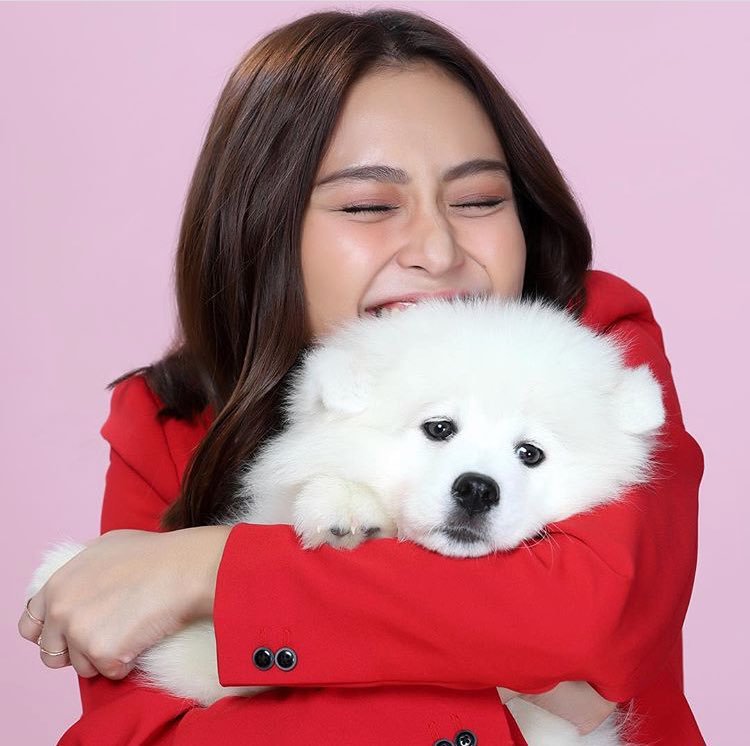 "Hi humans! Mom FINALLY made an account for us! Follow us and get ready to see your daily dose of cuteness from me and my siblings" 
Like 👉instagram.com/p/BeF9UTYAgZI/ 
Follow 👉instagram.com/kathanddogs_/