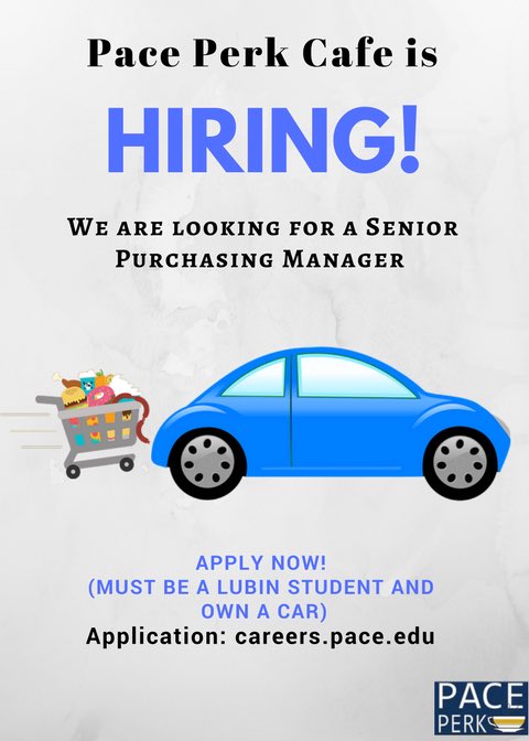 Need to fulfill your LPE requirement? Have a car? Wanna join a driven senior management team? APPLY TODAY 😊