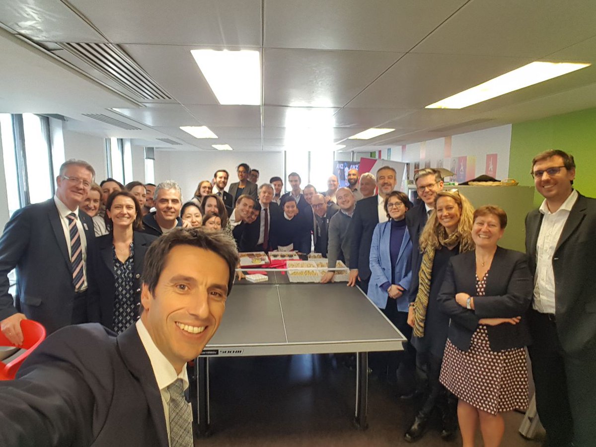 TonyEstanguet's tweet photo. Goodbye comité de candidature. Hello COJO #Paris2024 ! Un nouveau challenge à relever pour tous ceux qui feront le succès des Jeux de #Paris2024 https://t.co/kyiHuagZJG