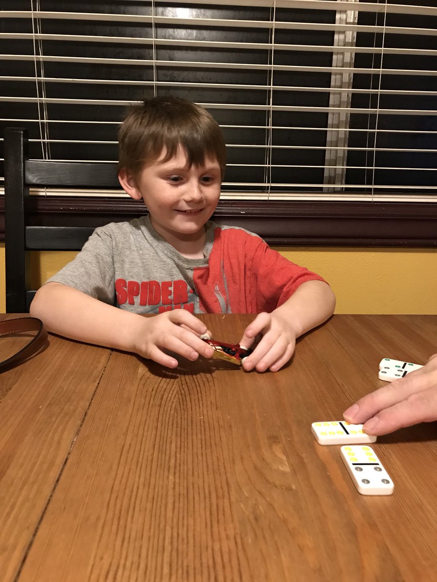 LisaSha99299970's tweet photo. Caleb learning how to play Dominos ❤️ https://t.co/4TYv3oCKvR