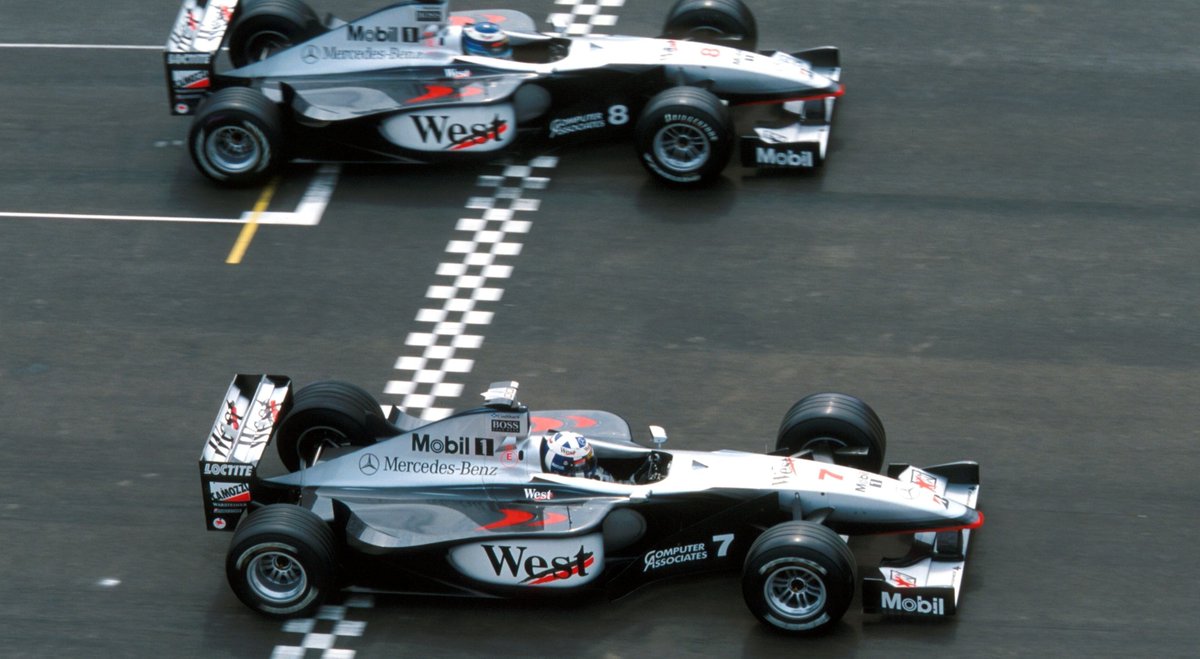 Formula 1 1998 Mclaren Mp4 13 After A Seven Year Wait The Constructors Title Came Back To Mclaren Thanks To The Brilliance Of The Mp4 13 And Its Drivers Mika Hakkinen