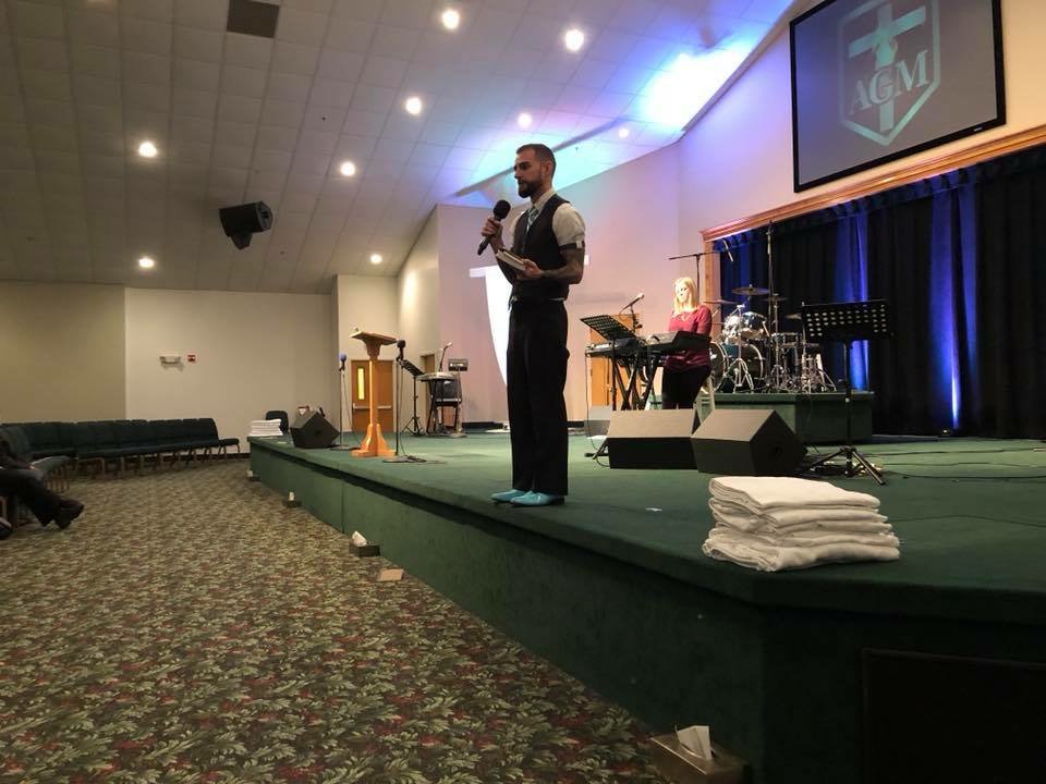 _AGMinistries's tweet photo. Here are some photos from last nights service in Groton, CT. Be blessed as you give to our ministry!
https://t.co/m4B4PEZbl8
#AGMfire #TheFireofGodTour https://t.co/7td2tkMRvw