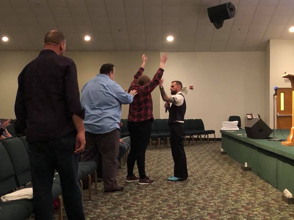 _AGMinistries's tweet photo. Here are some photos from last nights service in Groton, CT. Be blessed as you give to our ministry!
https://t.co/m4B4PEZbl8
#AGMfire #TheFireofGodTour https://t.co/7td2tkMRvw