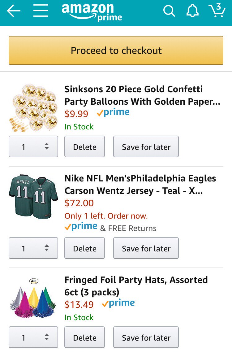 PhillyMayor's tweet photo. A lot to celebrate right now! Proud Philly made it to the next round of @amazon bid. It's thanks to the broad coalition of people who came together to support — plus Philadelphia offering the perfect location &amp; best place to live! https://t.co/BZVEZwo7UM #PhillyDelivers https://t.co/T6N32OfcJH