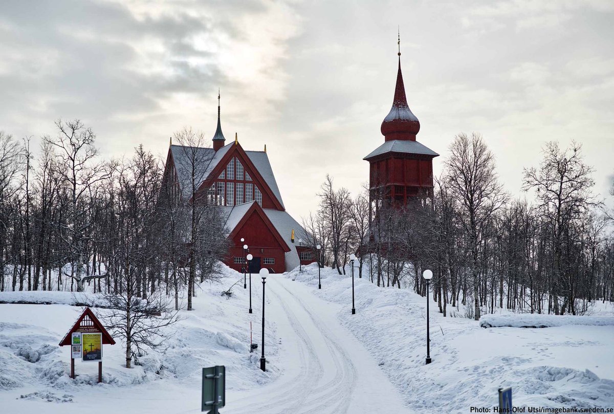 swedennewyork's tweet photo. #FunFactSweden Did you know that the #Swedish city of Kiruna is being moved? The ground under the town is about to become too unstable to support buildings due to the nearby mine. https://t.co/wfbKCaEx2n