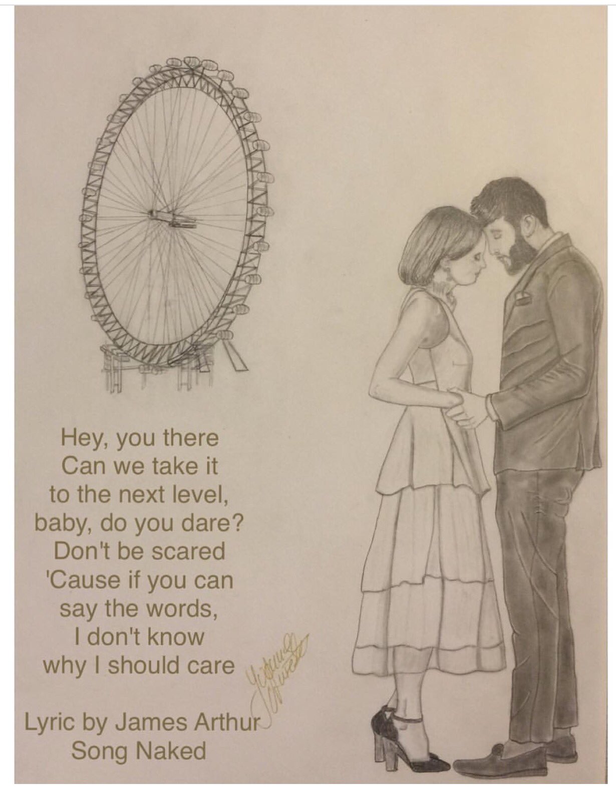 Yvi Hello James In Case You Have Not Seen This Your Song Was My Inspiration Naked T Co Xcg2ucbadq