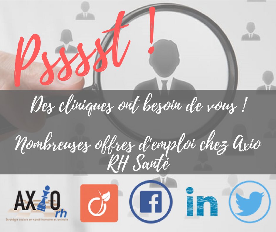 RhAxio's tweet image. 🗣️ De nombreux postes à pourvoir ! 

Nous avons des postes de vétérinaires : 
🐕 Canins / NAC
🐮 Mixtes
🔎 Spécialistes

Nous sommes  :
En Corse 🏝️
Dans le Sud ⛱️
Dans le Nord ☃️

Et entre les 2 ! 😎
Découvrez nos offres d'emploi : axio-rh.com
#veterinary