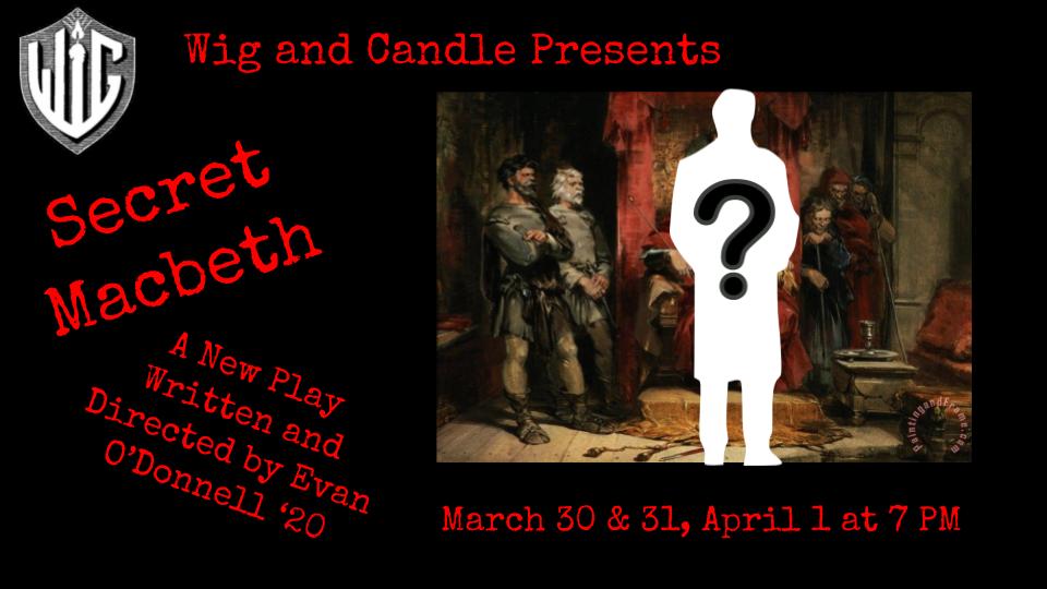 wigandcandle's tweet photo. Our next two shows are both new plays: Secret Macbeth and Away With Words!Secret Macbeth is March 30-April 1Away With Words is April 12-14 https://t.co/uGZ9L2E91B