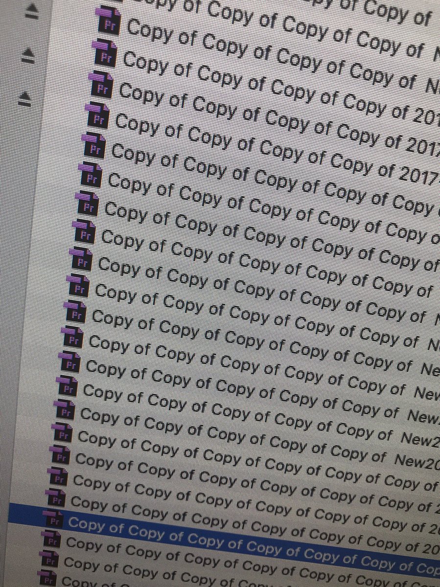 mattpenndotcom's tweet photo. This was organized by an actual video editor. https://t.co/VzYjMJ61DL