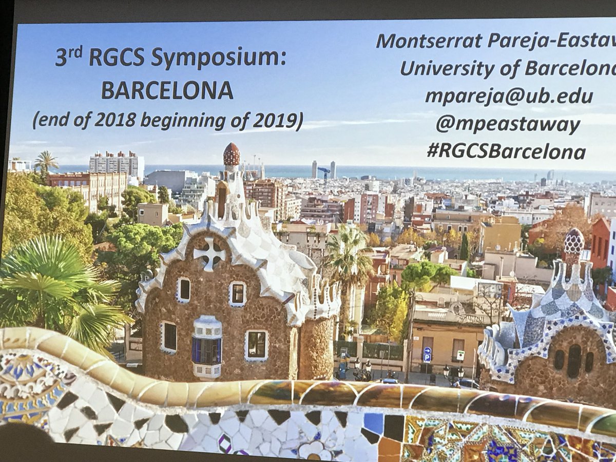 DavidVALLAT's tweet photo. Guess where will be the next #RGCSsymposium ? #rgcs2019 https://t.co/MMex9DrEju