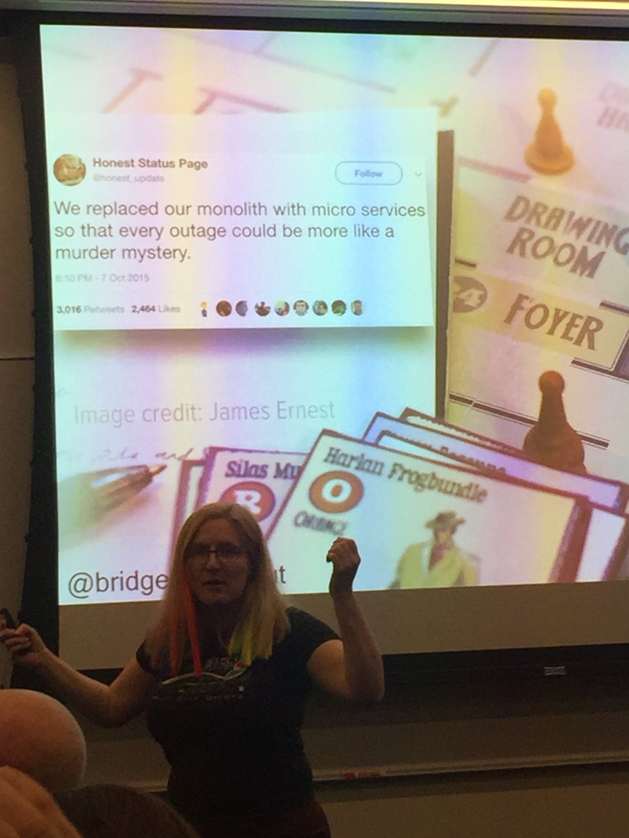 Heather17196626's tweet photo. Tools are not goals... seriously consider trade offs and non-ideal conditions / states... it has to work on day 2, not just on day 1 #DevOpsDays #devopsdaysNYC #vztechconnect  #buildmoreawesome https://t.co/frEa5TMudg