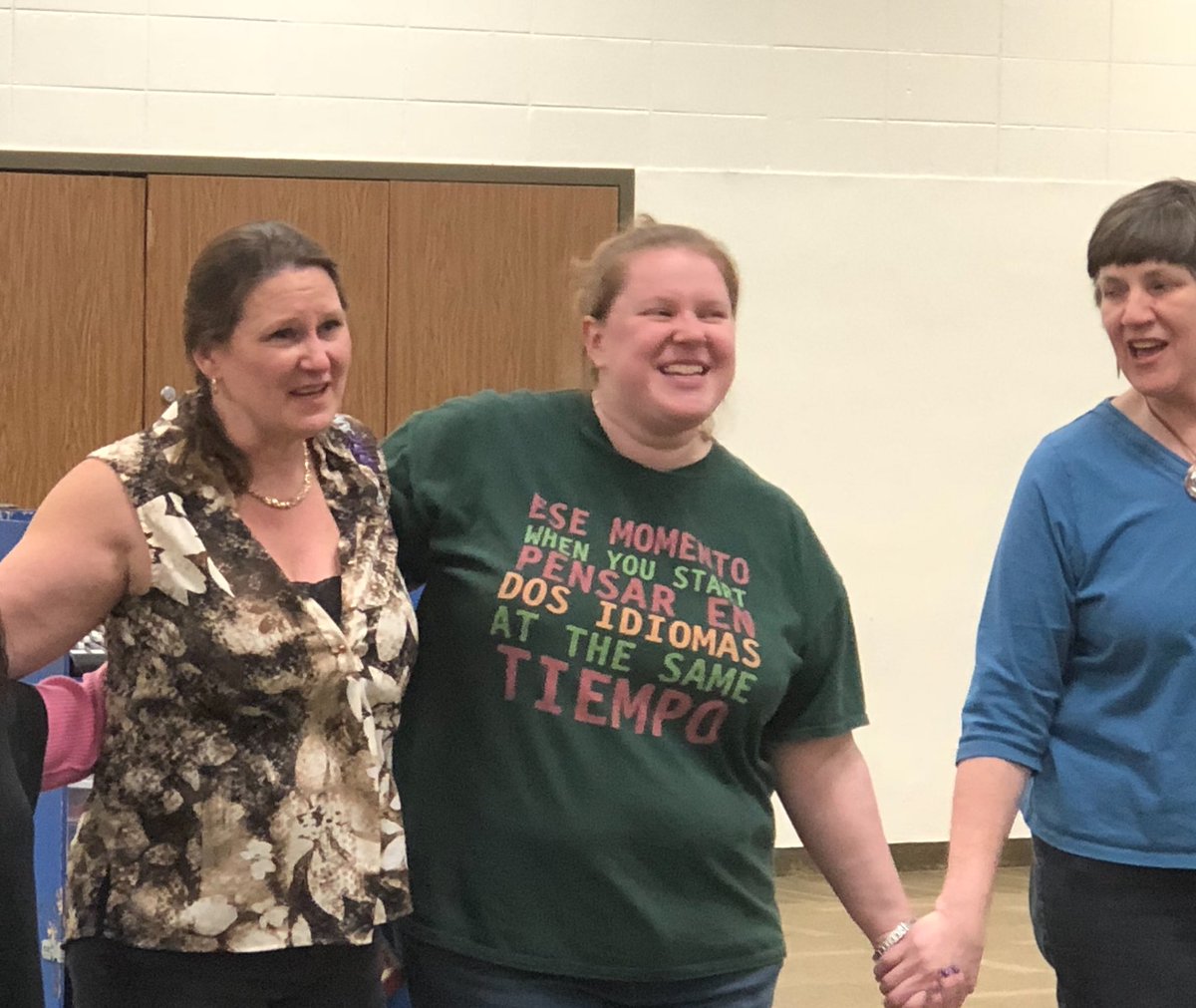 Rehearsal night is always fun, but it’s especially fantastic when we welcome TWO new members. Welcome Beth and Teri!