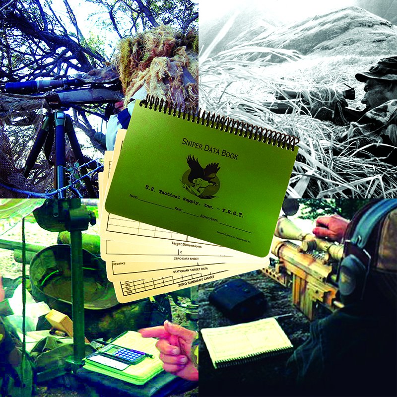USTS's tweet photo. Already in operational use. Mil-Spec materials and construction. 256 pages of data book. Formulas, conversion tables, and charts on range estimation, wind, moving targets, and angle fire. 
https://t.co/KSGc5MIpVV
#sniper #databook #milspec https://t.co/TnEPlaiHzr