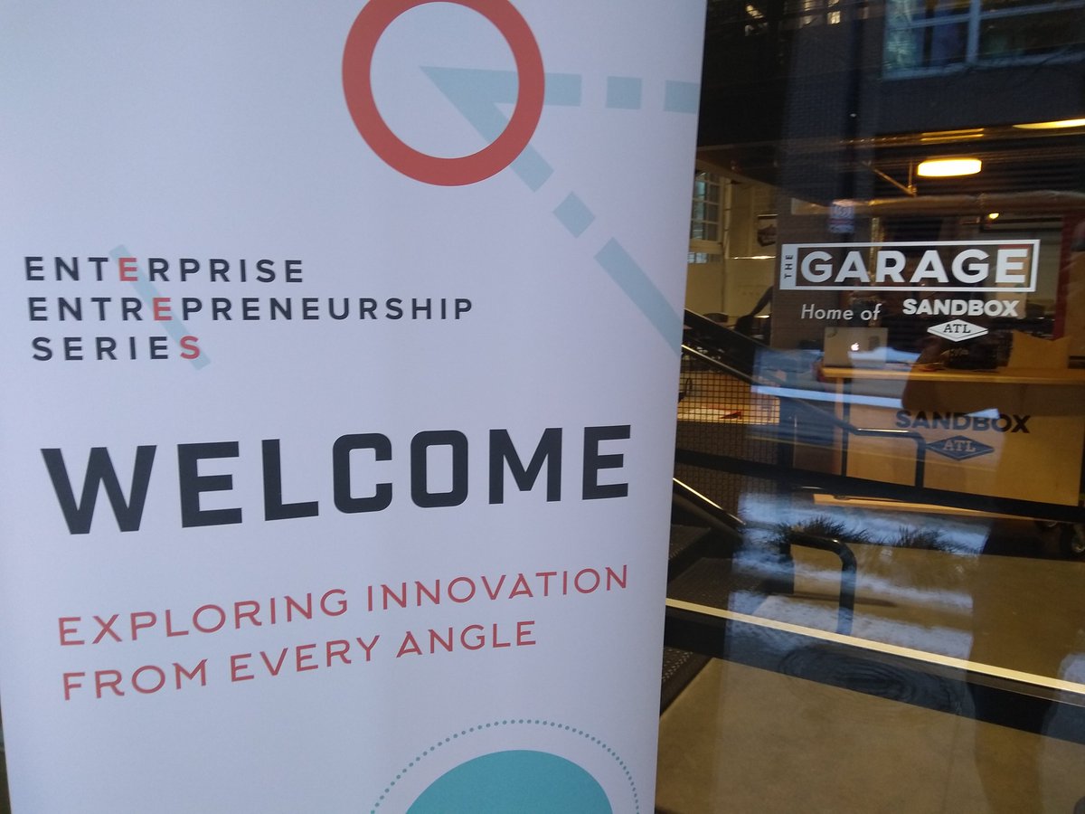 threefivetwoinc's tweet photo. If you're braving #ATL streets today, #EESAtlanta with Carrie Moore of @Delta's The Hangar innovation lab is still on. Check us out at our new venue, @SandboxATL! https://t.co/G0evekokPc